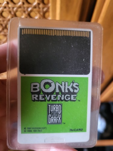 Bonk revenge turbografx - revenge, (turbografx-16