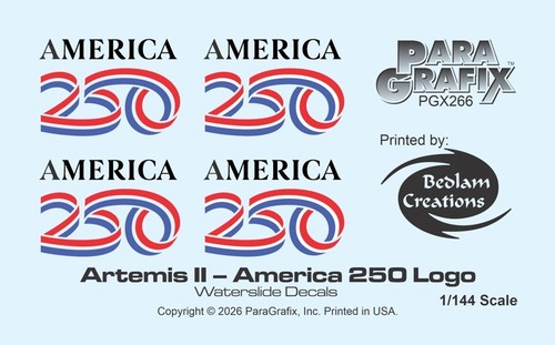 Paragrafix america 250 decals - paragrafix,