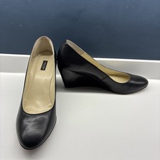 Jaeger Court Shoes Wedge Heel