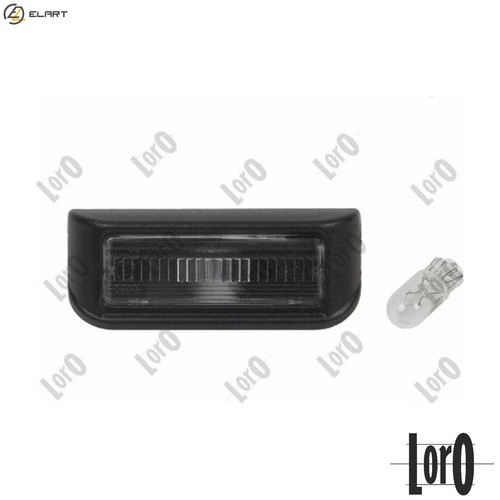 Licence plate light 009 905 - plate,