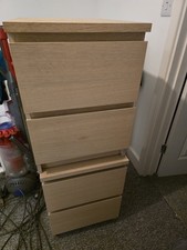 IKEA Malm Bedside Table, Oak