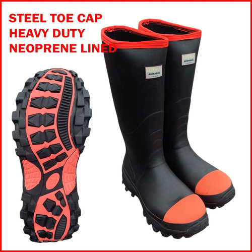 Neoprene lined wellies - neoprene,