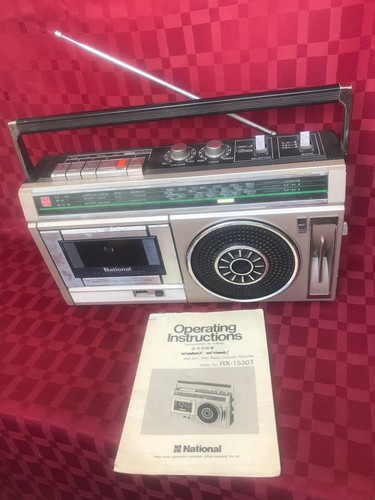 National panasonic 1530t - national, rx-1530t