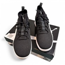 Men’s Puma Clyde Court GW Trainers UK 9 Black White Mesh - New In Box