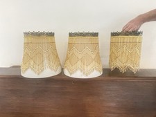 Vintage Beaded Pendant Light