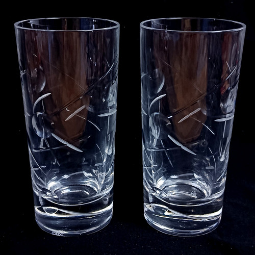 Royal doulton crystal - 2x,