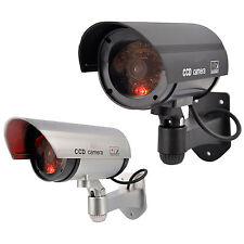 Outdoor Dummy Fake LED Flashing Security Camera CCTV Surveillance