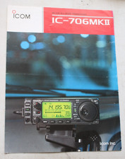 icom ic-706 MKII  sales brochure