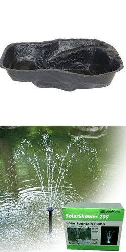 Medium preformed pond and - medium,