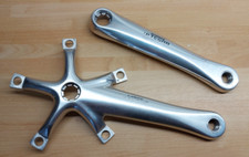 Vintage 1990s Shimano Ultegra FC-6500/6503 cranks, 5-arm, 130BCD, 172.5mm, vgc