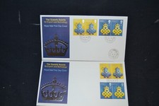 GB first day covers 1990 Queens award x 2 . House of Commons & House of Lords sc