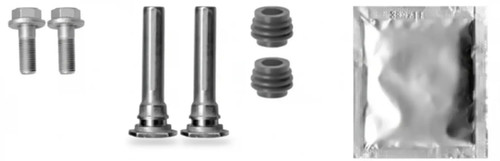 Brake caliper guide kit