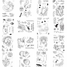 Animals Marine Clear Rubber