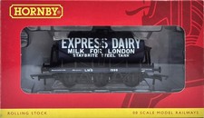 Hornby R6404 LMS 6 Wheel Tank Wagon 1999 in Express Dairy Milk For London Livery