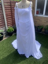 Women’s Hip Detail Gothic Wedding Dress Size 12