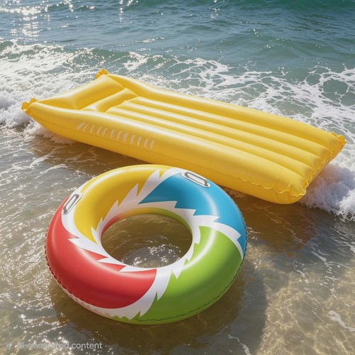 Lilo air bed with - lilo,