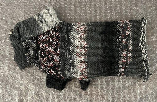 Hand knitted dog - hand-knitted,