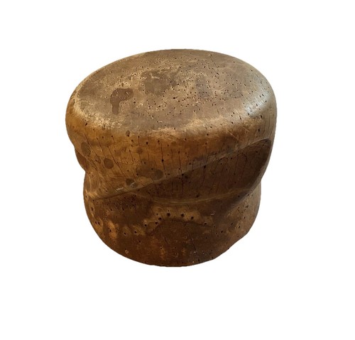 Vintage wooden hat block - vintage,