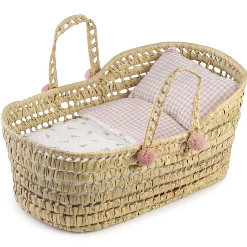 Moses basket with - basket,