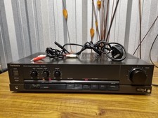 Technics SU-600 Stereo Integrated Amplifier Amp Black Phono Stage Hifi Separate
