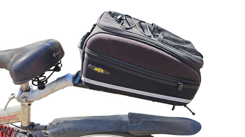 Bike rack bag box storage - rack,