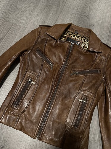 Ladies genuine leather tan - leather,