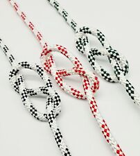 8mm, 10mm & 12mm Polyester Braid on Braid Zet Twist Double Braid Marine Rope