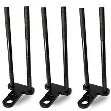 3 x BLACK SNAG EAR BARS FOR BITE ALARMS CARP FISHING TACKLE