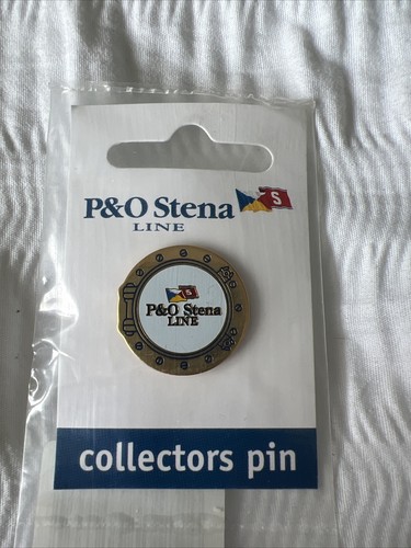 Stena line pin badge - p&o,