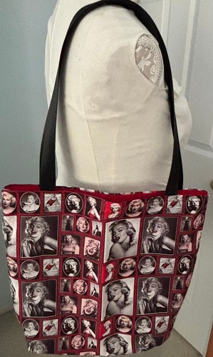Medium red marilyn monroe tote - medium,