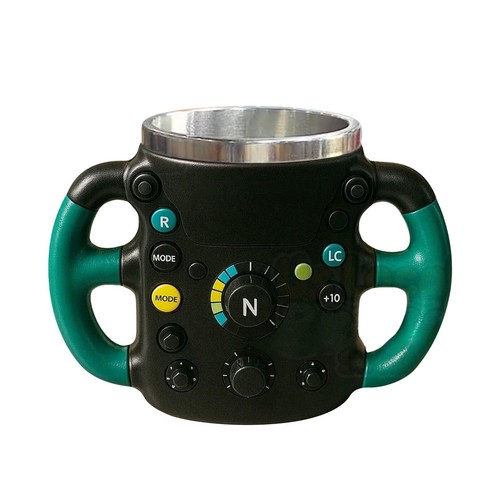 Steering wheel coffee mug - f1,