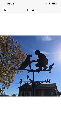 Weather vane wind dog - wind, and