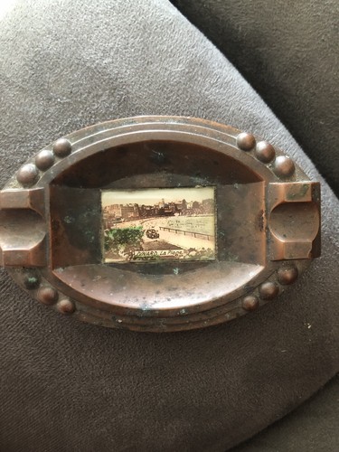 Vintage ashtray souvenir - vintage,