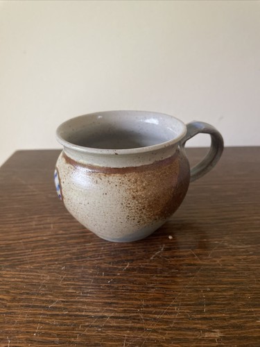 Pottery cup mug - cup, stamped