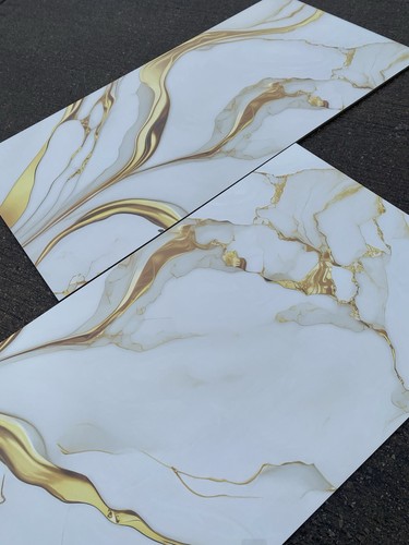 Gleam gold polished porcelain - gleam,
