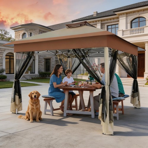 13x13 pop gazebo upgrade - pop, up