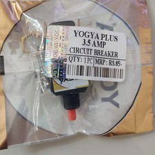 Yogya Circuit Breaker/Over Load Switch Indian Mixer Grinder Spares 3.5 Amps