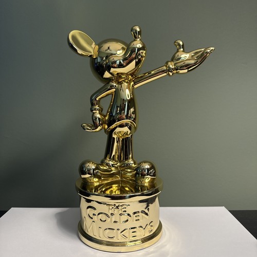 Mickey mouse statue golden - statue, ,