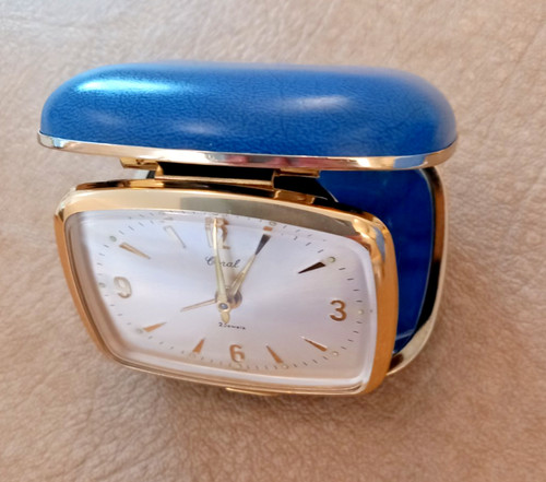 Coral travel alarm clock - alarm,