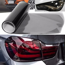 30cm x 200cm Light Smoke Black Tint Film Headlights Tail lights Car Vinyl Wrap