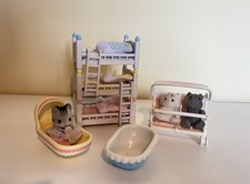 Sylvanian families triple bunk - families,