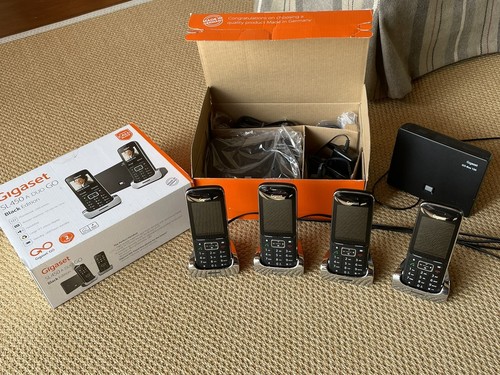 Gigaset sl450 black phone - gigaset,