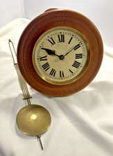 Antique oak cased - oak, dial