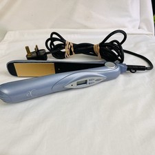 Carmen 11438 Andrew Collinge Hair Straightener Grey Blue Working Used