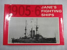 1905-6 JANE'S FIGHTING SHIPS - Fred T Jane - Facsimile Edition - Unfaded Jacket