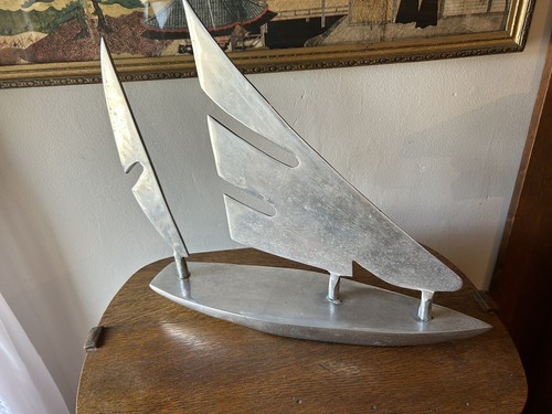 Sailboat sculpture - sailboat, 14”
