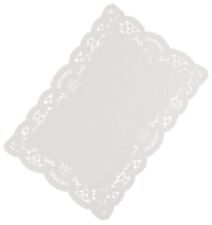 Rectangular Paper Doilies Doyley Doylies 9.5" x 5.5" Oblong Tray Paper Pk of 250