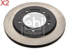 Front Brake Disc x2 Pcs FEBI