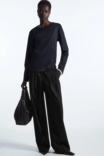 Cos dark blue oversized - blue,