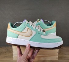 Rare Nike Air Force 1 '07 Low LX Happy Pineapple Trainers Size UK 7 - CZ0268-300